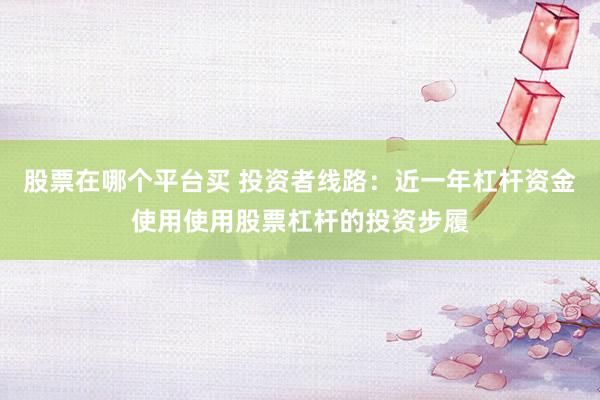股票在哪个平台买 投资者线路：近一年杠杆资金使用使用股票杠杆的投资步履