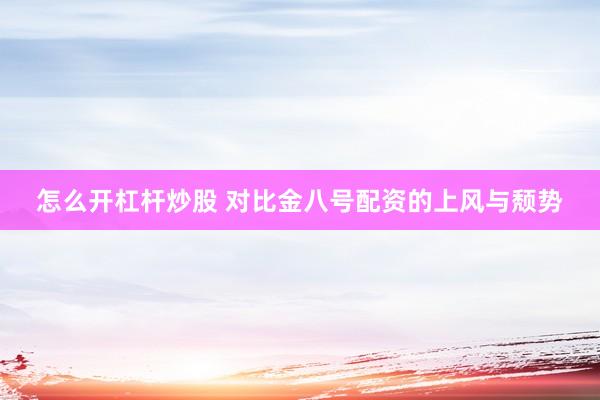 怎么开杠杆炒股 对比金八号配资的上风与颓势