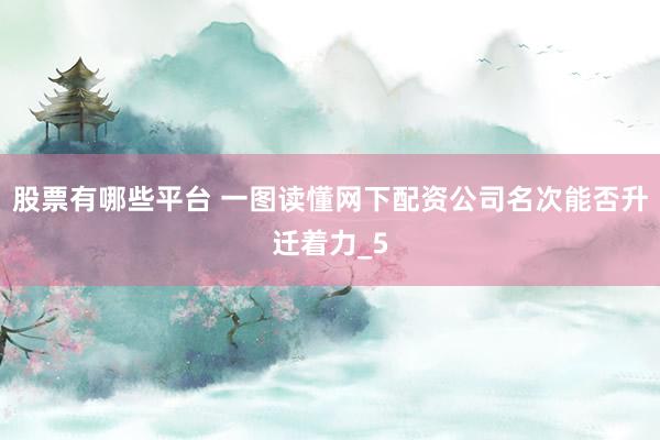 股票有哪些平台 一图读懂网下配资公司名次能否升迁着力_5